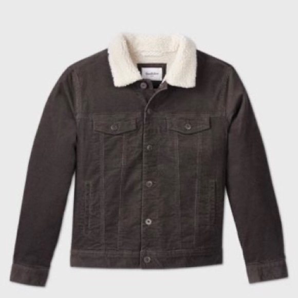 🍃SALE! BNWT GOODFELLOW & CO CORD TRUCKER JACKET - Picture 3 of 10